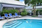 Heated, shared Family pool, right behind Key West Hideaway